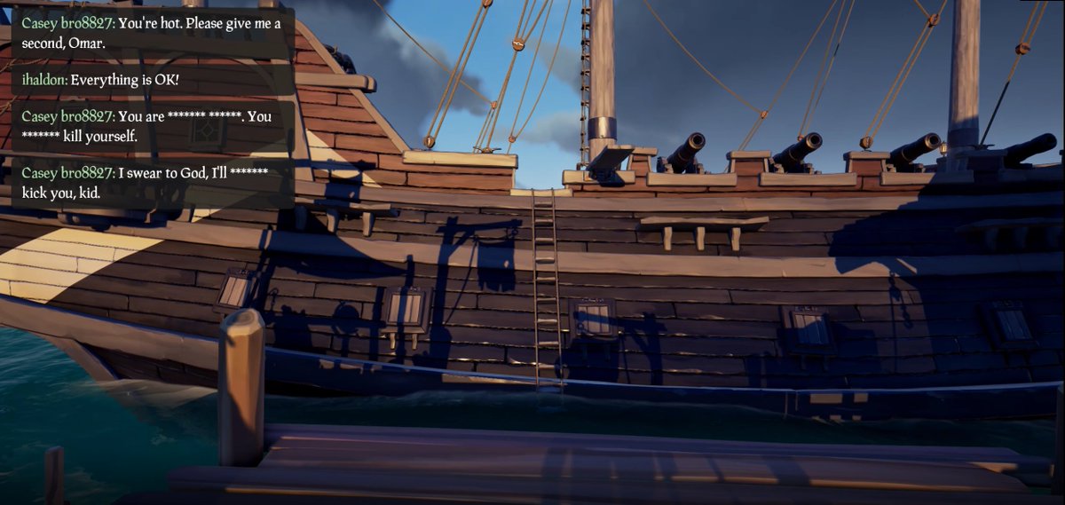 Sadly another normal day on <a href="/SeaOfThieves/">Sea of Thieves</a> #BeMorePirate