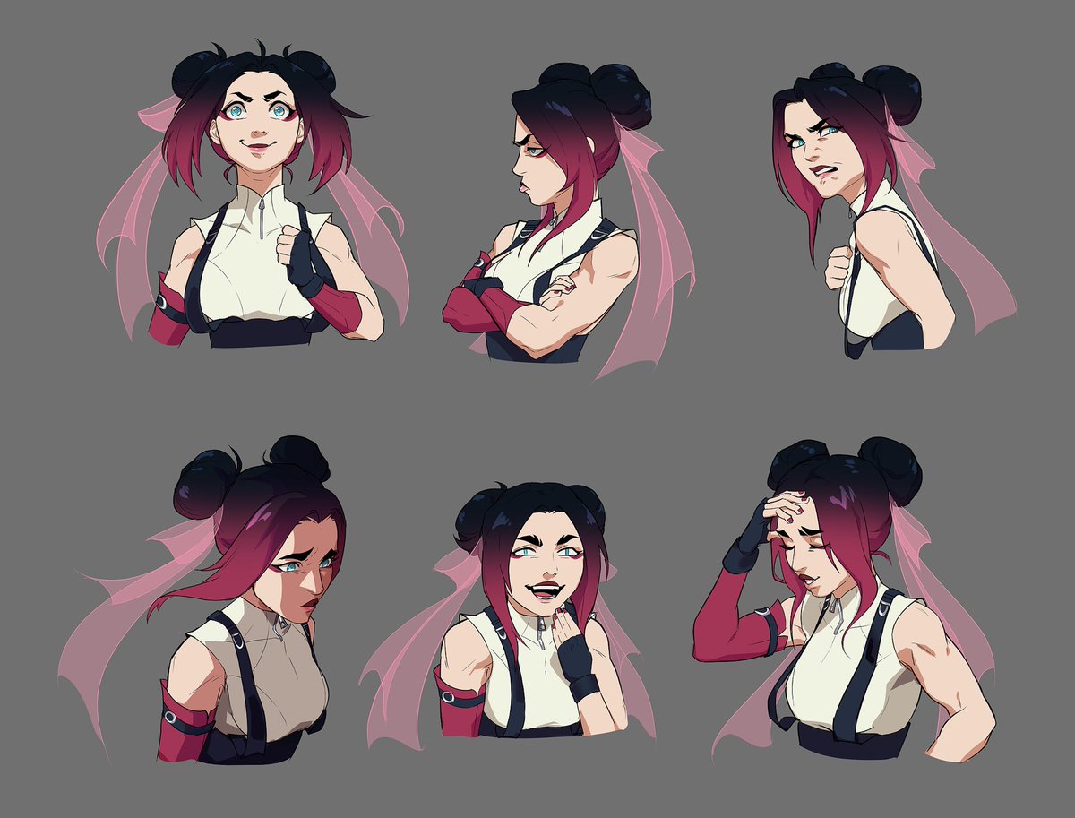 shiouxu's tweet photo. #oc #characterdesign
Giving a bit of a revamp to one of my older characters that I wanna use for a story. Her name is Faina, usually goes by Fae, and she’s working as an otherworldly explorer in a team with two others. https://t.co/aU3jlACqRc