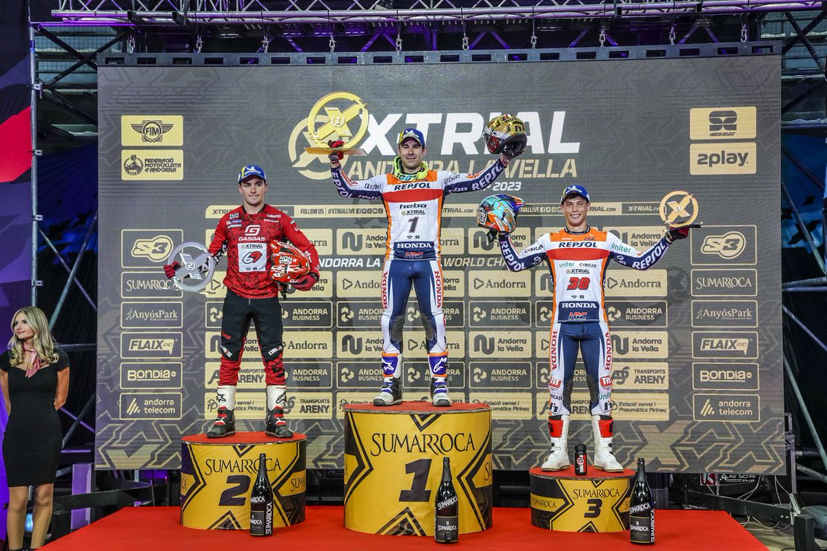 Toni Bou won on X-Trial's return from the 2023 summer break
x-trial.com/en/news/domina…
<a href="/xtrialand/">X-Trial Andorra la Vella</a> <a href="/AndorraCapital/">Andorra la Vella</a> <a href="/turismeandorra/">Andorra la Vella</a> <a href="/andorraworld_ad/">AndorraWorld - Andorra Turisme</a> <a href="/GovernAndorra/">Govern d'Andorra</a> <a href="/AndorraBusiness/">Andorra Business</a> <a href="/anyospark/">AnyósPark</a> <a href="/bsumarroca/">Bodegues Sumarroca</a> <a href="/bondia/">Bondia</a> <a href="/flaixandorra/">FLAIX Andorra</a> <a href="/andorratelecom/">Andorra Telecom</a>