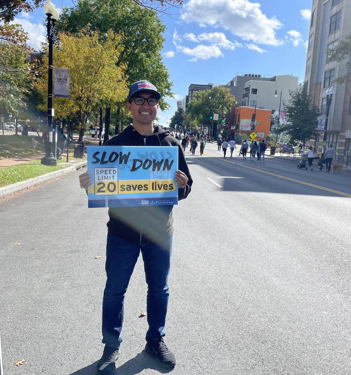 DDOT #communityengagement team had a blast today at #openstreets gathering constituent feedback and relaying the importance of #visionzero.  Slowing down saves lives!

Thank you to all of our District partner agencies for another successful day of #outreach! #ddotdelivers