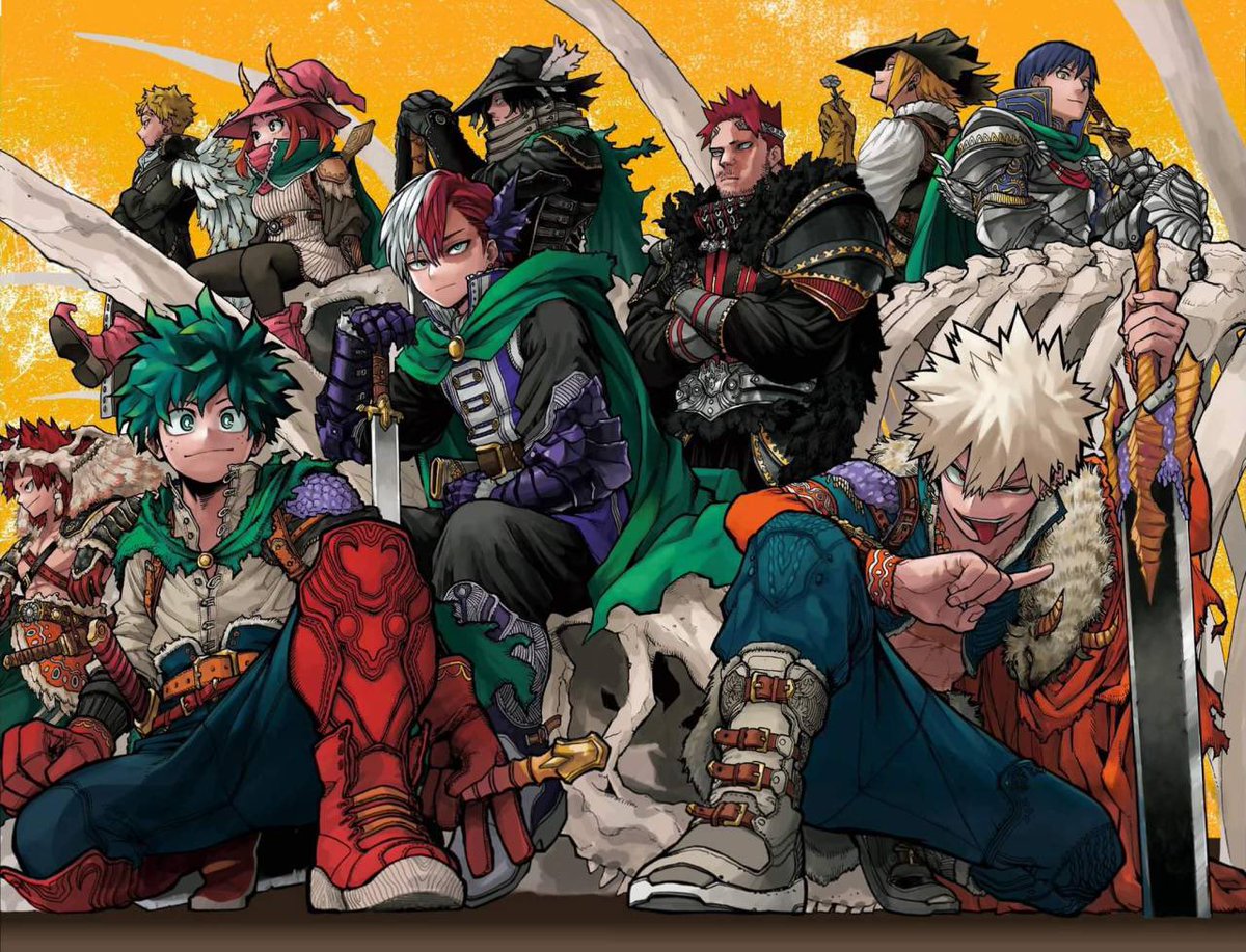 BnHWiki's tweet photo. La próxima semana iniciaría la novena encuesta de popularidad.
#MyHeroAcademia #BokuNoHeroAcademia https://t.co/LQOPB1Txgu