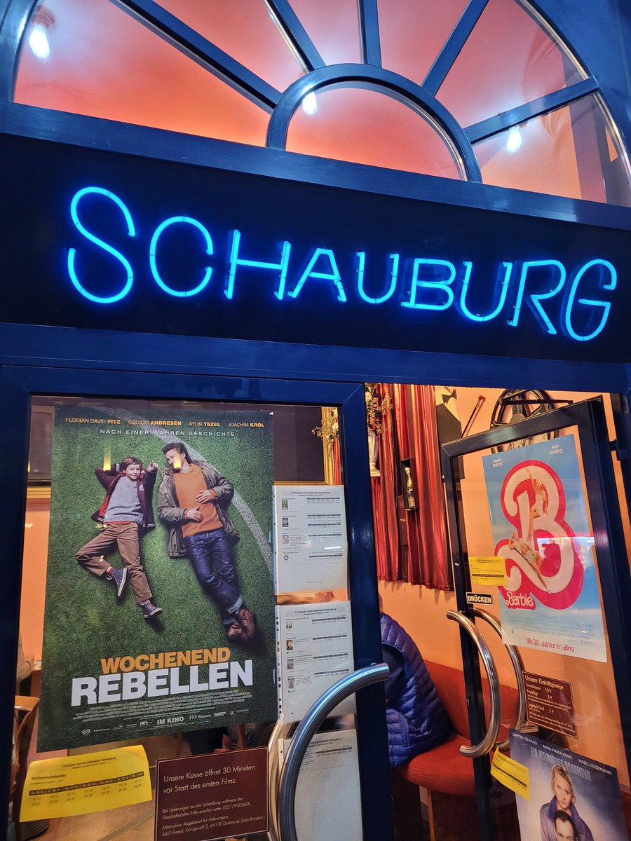 #Wochenendrebellen - Extrem beeindruckender Film, sehr emotional. Absolute Empfehlung! Und die #Schauburg in Dortmund ist ein tolles altes Kino.
@Sportnerd83, @achimchojnicki, @2025Norbi