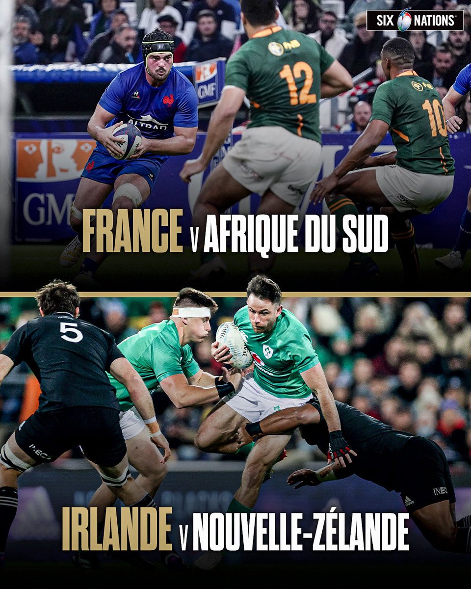 SixNations_FR's tweet photo. 🍿🍿🍿

Les 2️⃣ premières affiches des quarts de finale de la #RWC2023 🤩 https://t.co/81fiyvVVFD