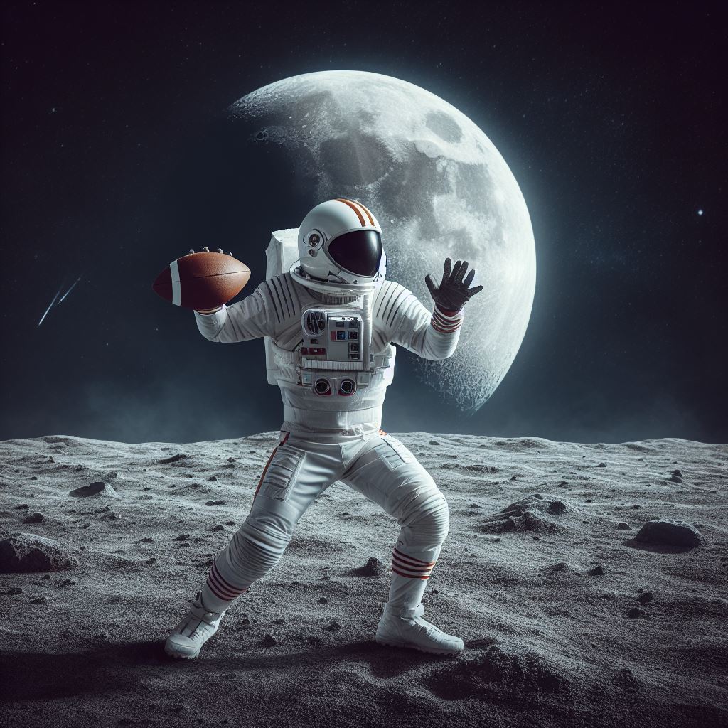 DEZIGNITY_LAB's tweet image. The Lost Quarterback ☄️🏈 @NASA @NFL
