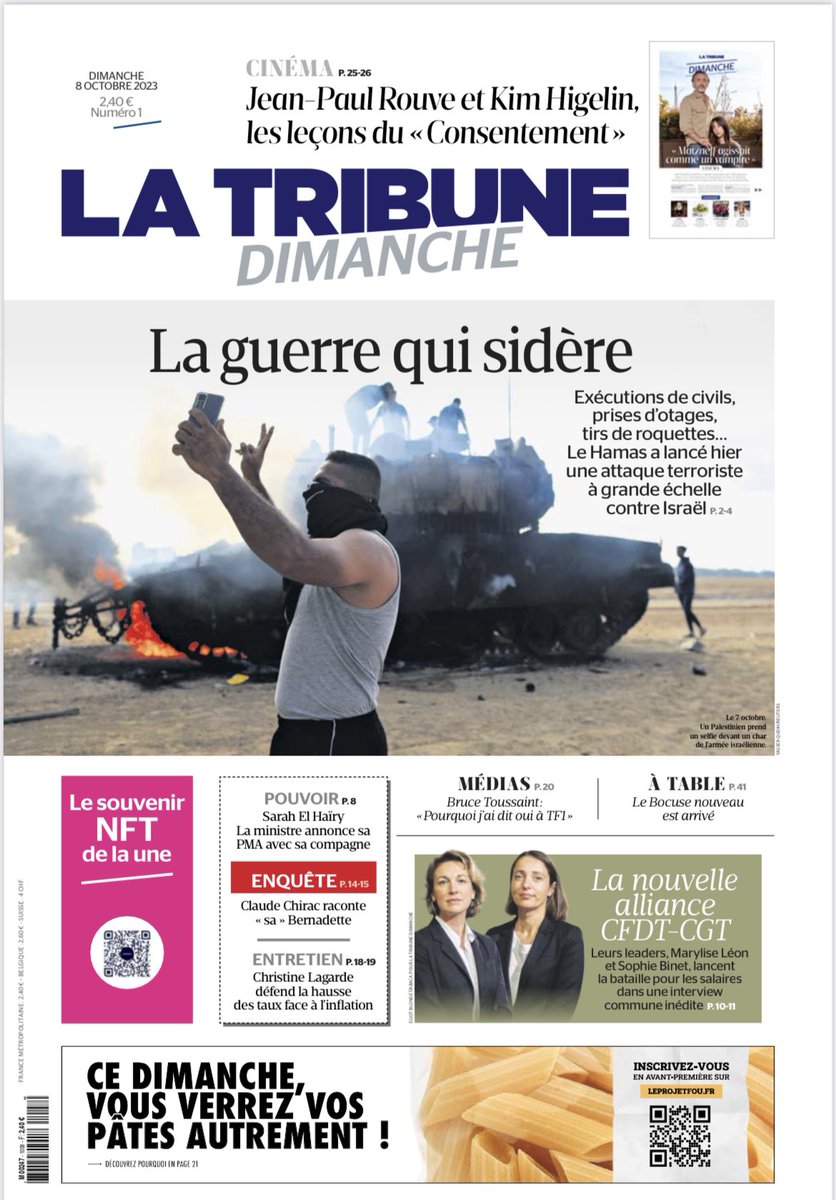 Assez décevante sur la forme cette Une de <a href="/LaTribune/">La Tribune</a> dimanche. Des blocs déséquilibrés, peu d'harmonie...Va falloir investir un peu dans la DA. Souhaitons que les contenus soient à la hauteur. On attend beaucoup de cette offre alternative salutaire.