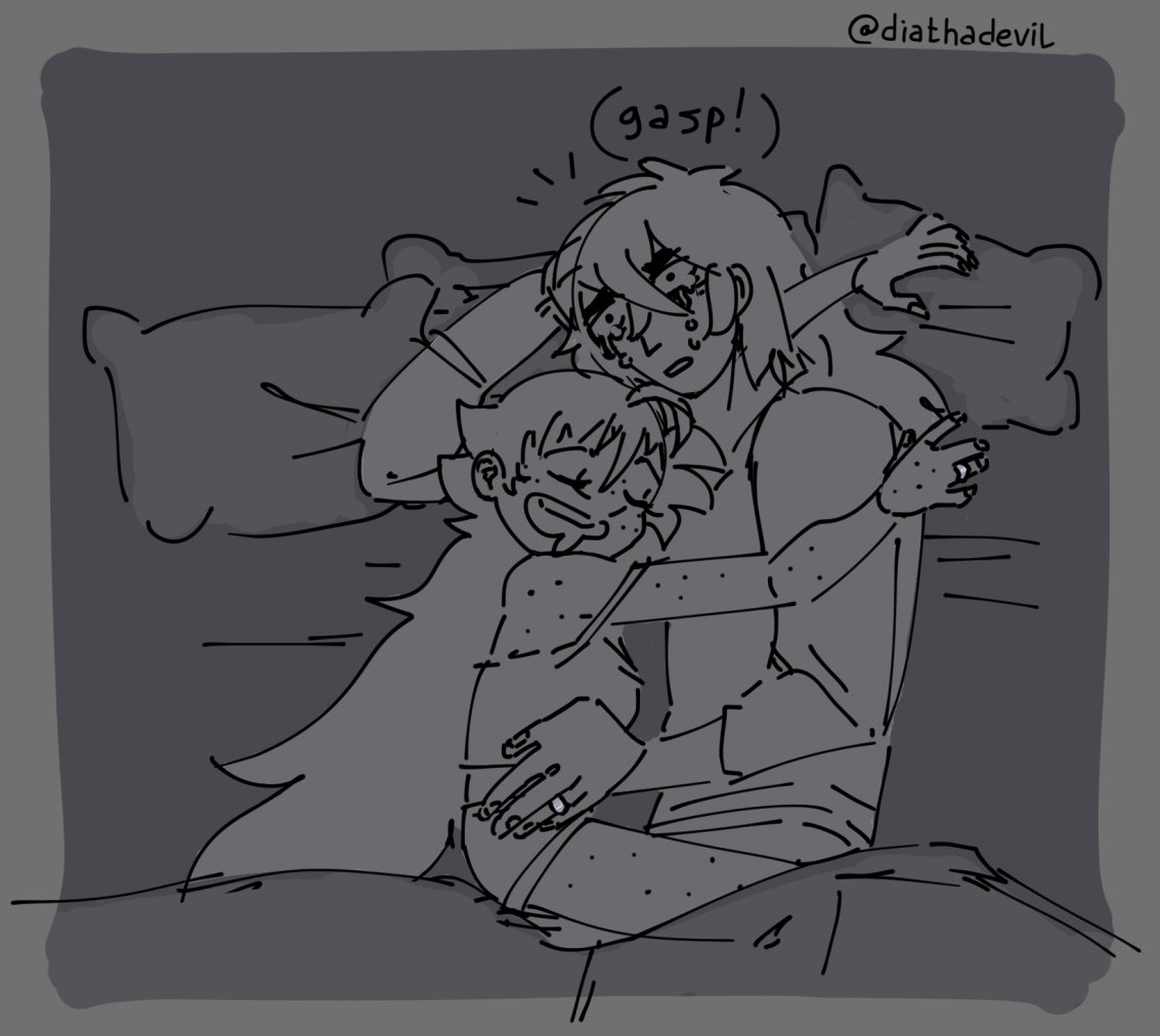 diathad3vil's tweet photo. Bonus doodle because I felt bad for Fakir so I ended up making this a dream sequence comic instead :') (2/2) 

#fakiruweek #fakiru #princessTutu https://t.co/oz7kqvtiXB