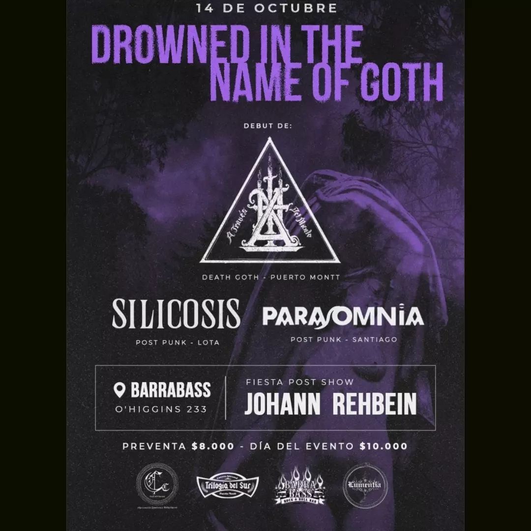 elclaustro's tweet photo. "Drowned in the Name of Goth": el Sur de Chile hace sonar la tumba desde dentro... y en vivohttps://elclaustro.cl/drowned-in-the-name-of-goth-el-sur-de-chile-hace-sonar-la-tumba-desde-dentro-y-en-vivo/ https://t.co/BpsbkKN7B7