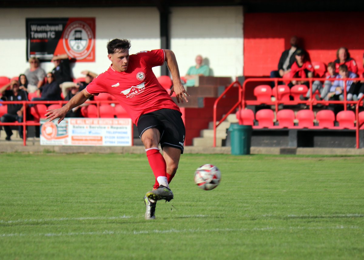 WombwellTownFC's tweet photo. Let's celebrate!

Harley Wilson scores his first goal for the Wellers.

#UptheWellers https://t.co/55i7VzRQvb