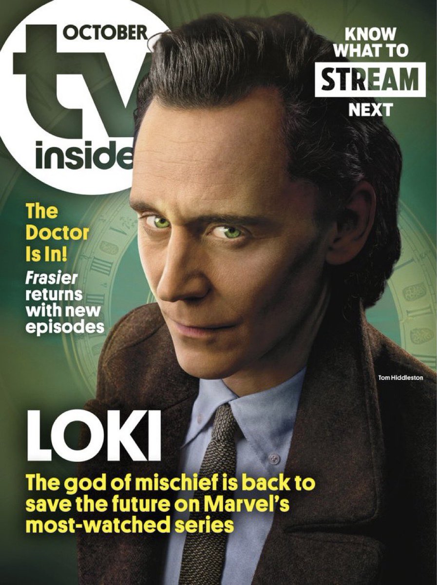 asadayaz's tweet photo. #Loki on the cover of @TVInsider #MarvelStudios #DisneyPlus https://t.co/YfgAXXyOnw