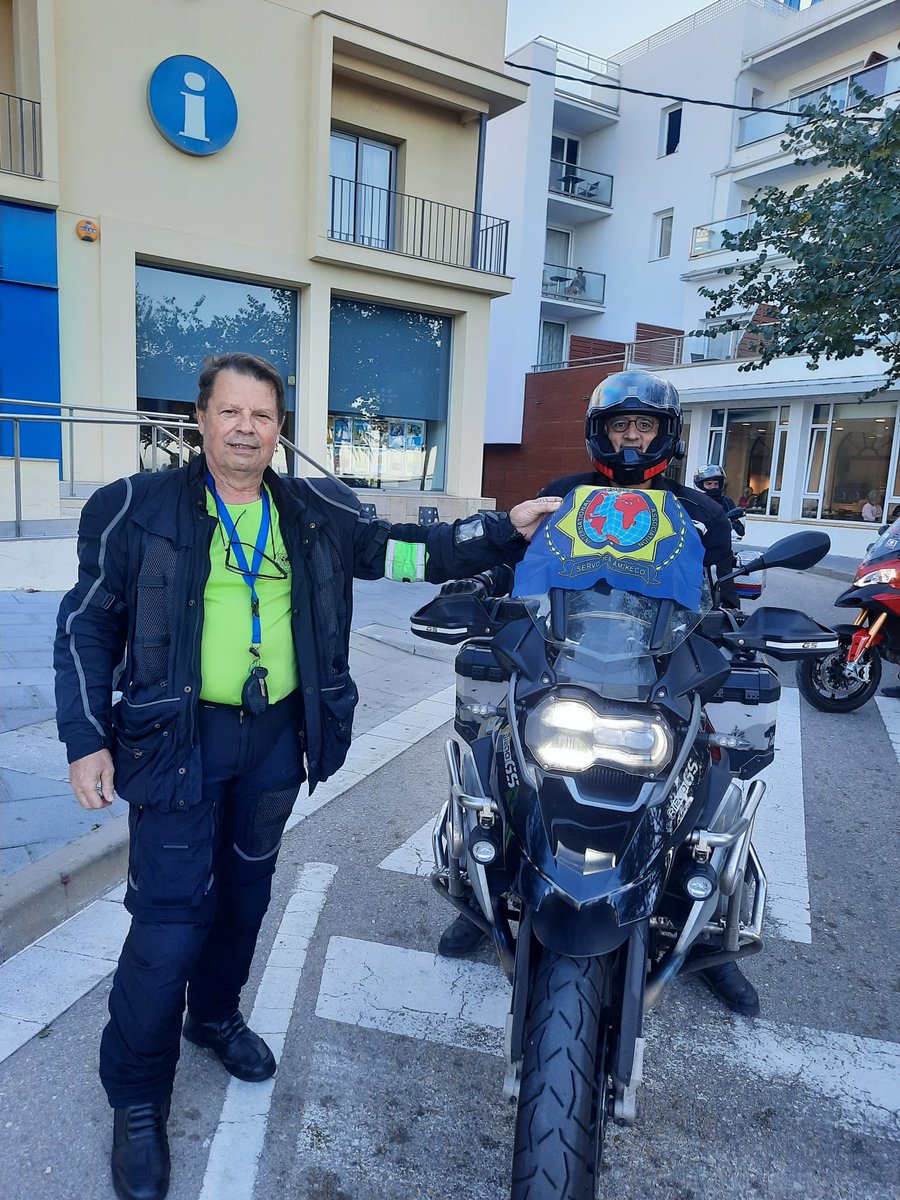 IPABCN's tweet photo. Hoy se ha iniciado en Roses la VI edición de la Ruta Pirenaica en moto organizada por @IPABCN . Bajo la dirección de su fundador José Luis. https://t.co/hBQNEVPKwF