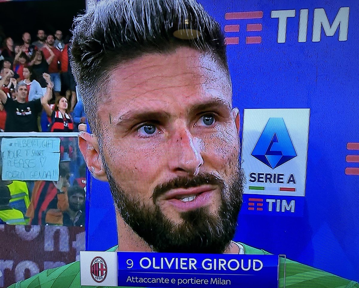 Giroud to Sky Italia: “I have never experienced something like this in my career. I made a great save at the end of the match and I'm proud of the whole team. We fought like lions. The final save? It was almost like a goal. Calabria massacred my arm but it’s okay. I’m going to