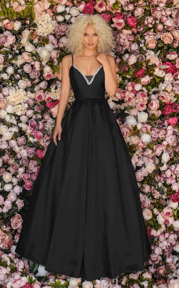 NewYorkDress's tweet image. Radiate elegance and capture all eyes in this Sublime V-neckline Beaded Gown 8199 by Clarisse. 

#ClarisseGowns #BeadedBeauty #PromPerfection #ElegancePersonified #RedCarpetReady #DressGoals #CaptureAttention #PicturePerfect #AlineSilhouette #FloorLengthGlamour