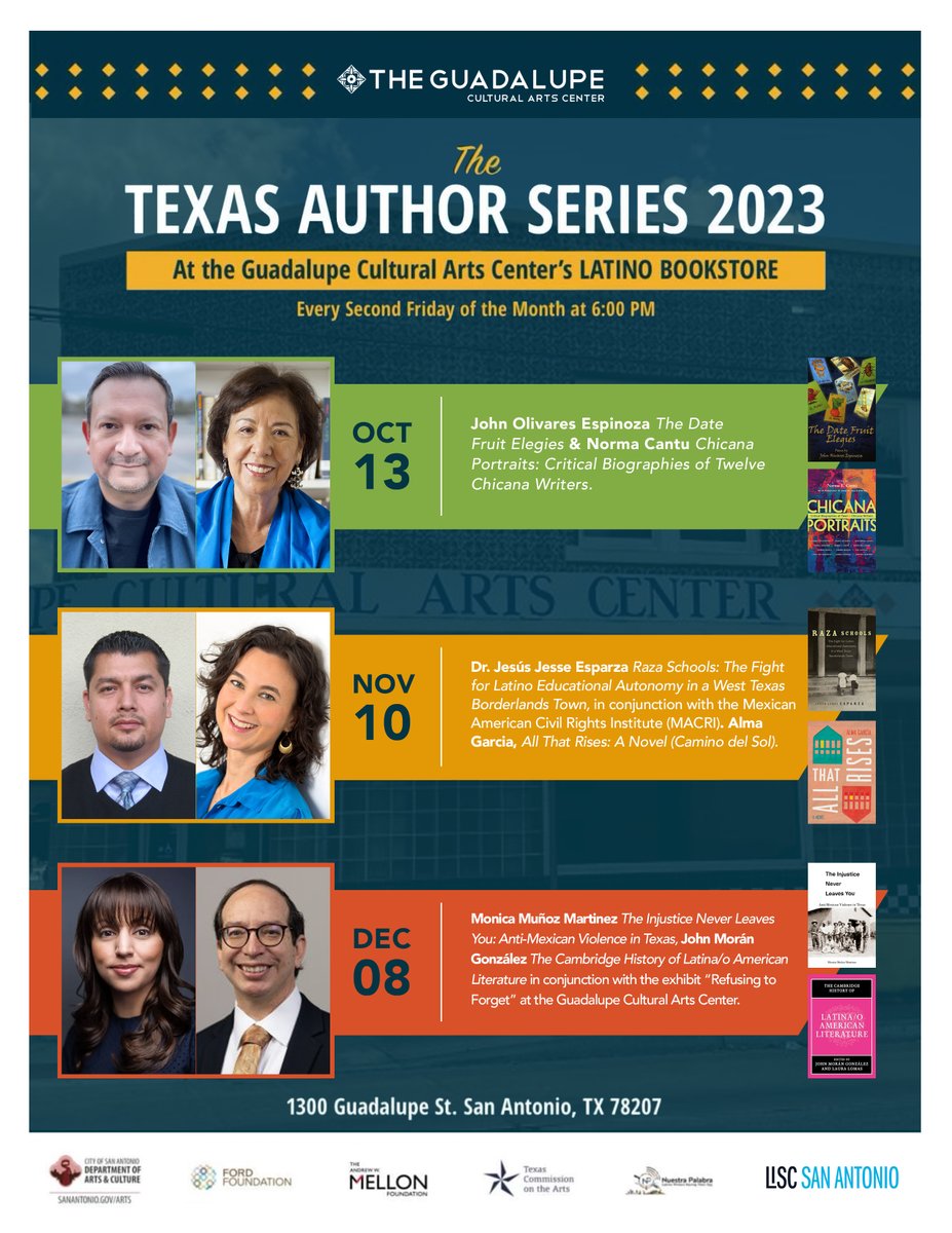 San Antonio Rocks Latino Lit. #HHM #GCAC #Librotraficantes