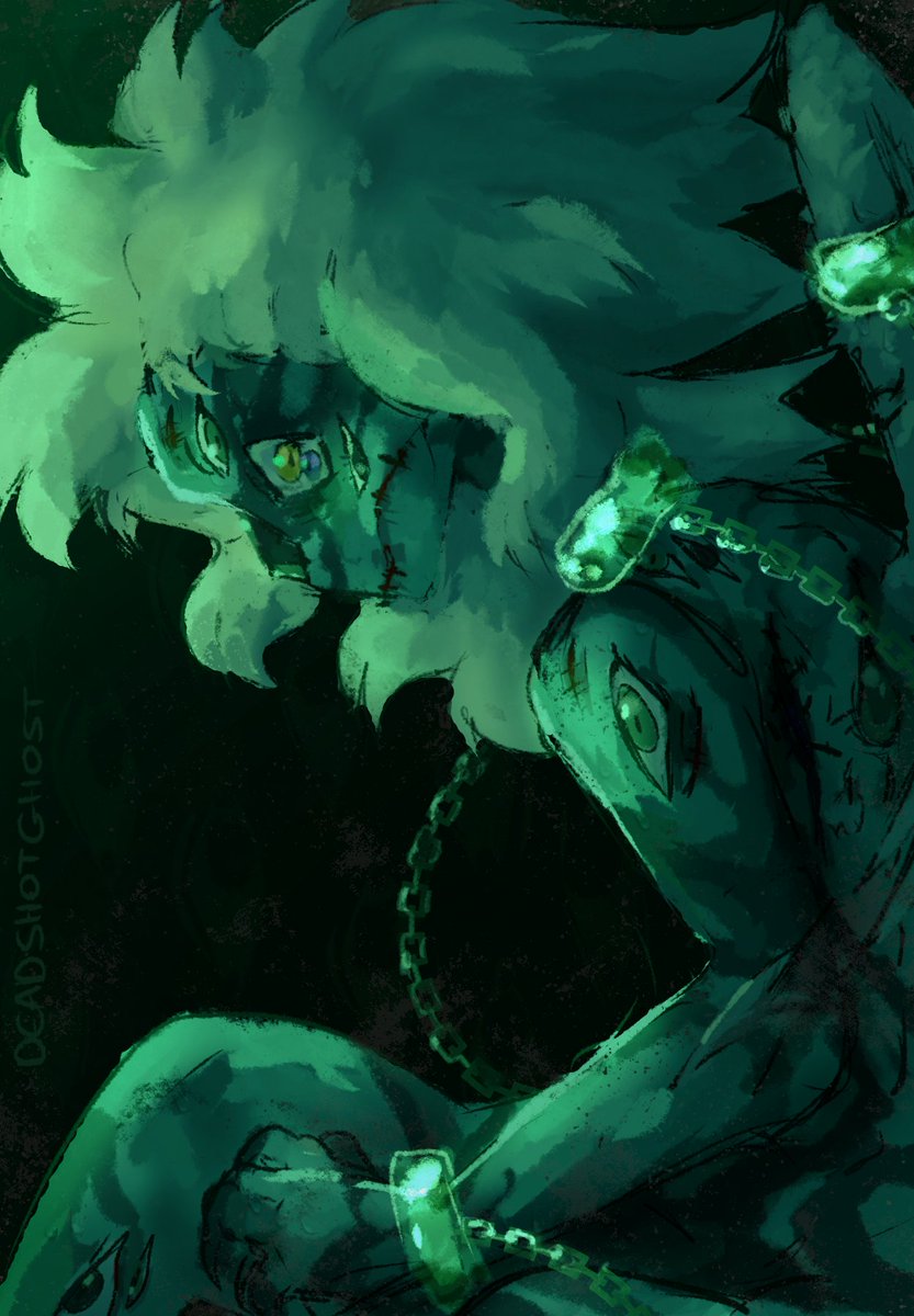deadshotghostt's tweet photo. TW!! EYES!!!

.
.
.

GORETOBER DAY 6!! EYES!!

not really gorey again since im trying to catch up lol but!! its something!! #StevenUniverse #goretober #malachite https://t.co/35Xh7pWBgX