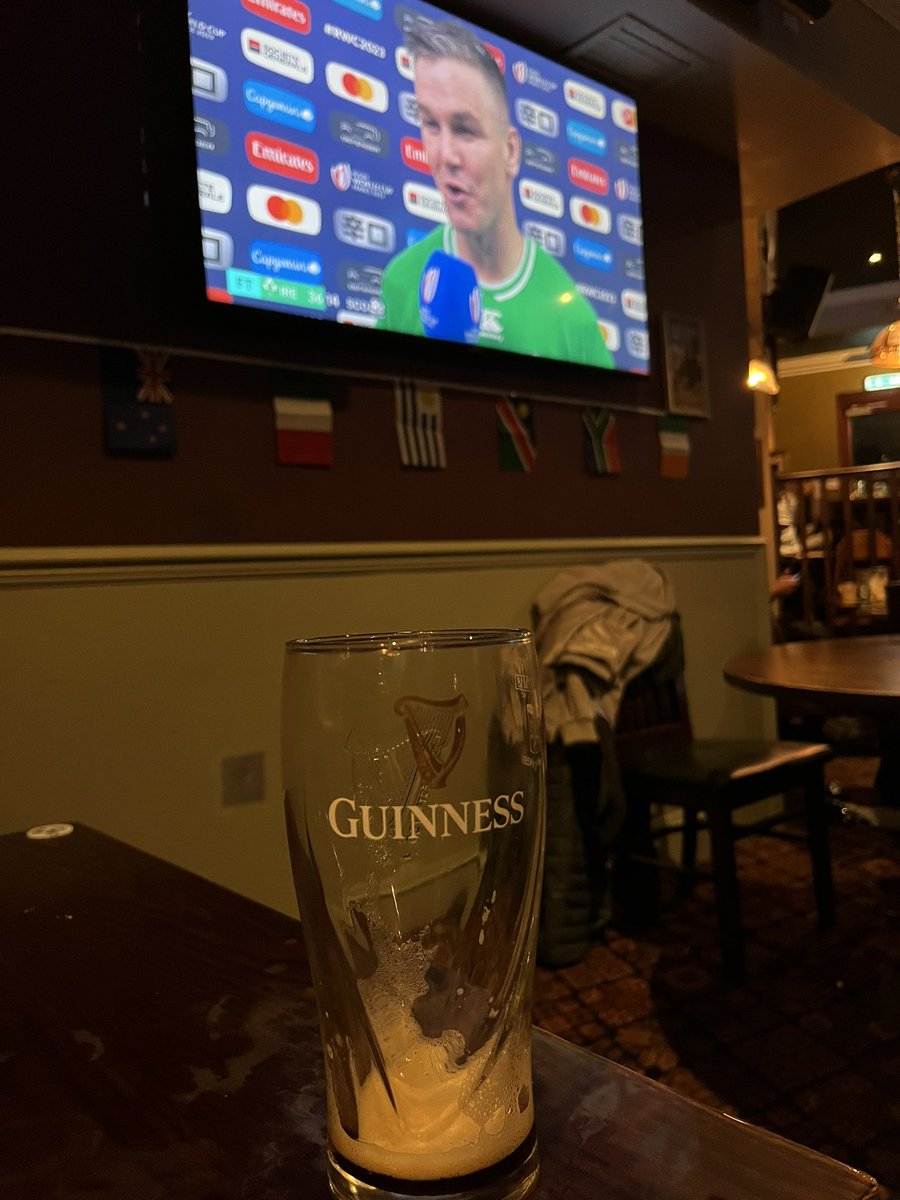 Thanks <a href="/IRFURugby/">IRFU</a> from #Aberdeen  Sorry Sottish friends 👏👏