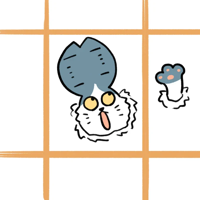 #本ミリバール
猫っぽい行動を取る猫です 
