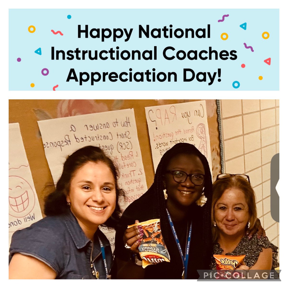 Thank you to the best Instructional Coaches! You do so much for our campus and we appreciate you every day 👏👏👏👏🎉🎉