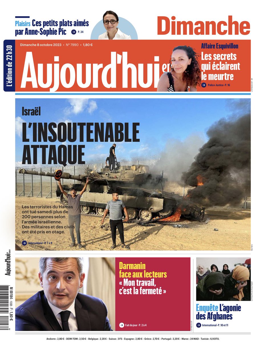 Fabrice Février (@ffevrier) on Twitter photo Des nouveautés à découvrir dans le 1er journal national du dimanche 😉
Une formule enrichie, actu, grands entretiens politiques, enquêtes business, 4 pages sur les Jeux Olympiques, livres coups de cœur, plaisirs de la table.
<a href="/le_Parisien/">Le Parisien</a> Aujourd’hui en France, aussi le dimanche Des nouveautés à découvrir dans le 1er journal national du dimanche 😉
Une formule enrichie, actu, grands entretiens politiques, enquêtes business, 4 pages sur les Jeux Olympiques, livres coups de cœur, plaisirs de la table.
<a href="/le_Parisien/">Le Parisien</a> Aujourd’hui en France, aussi le dimanche