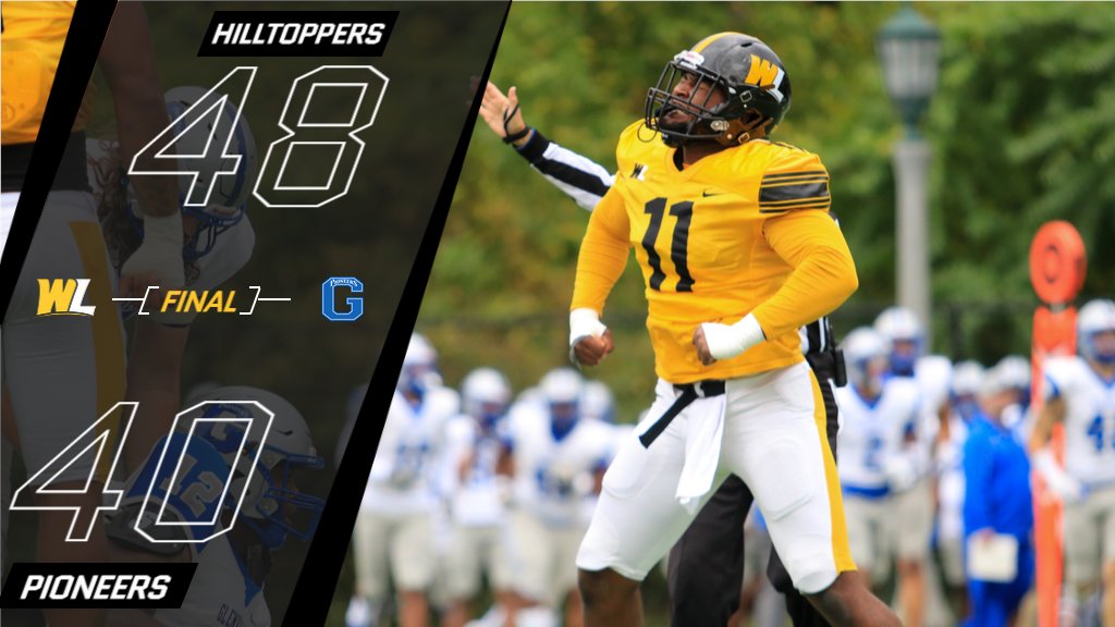 .@WLU_Football scores on seven of their first nine possessions and roll to a home victory over Glenville State‼️ #GoWLU | #TopperNation