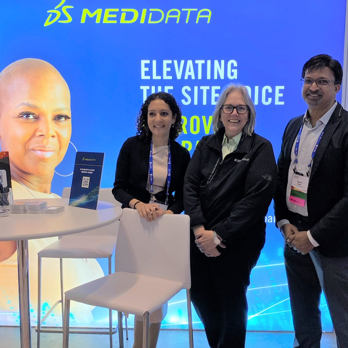 Medidata's tweet photo. Elevating the site voice improves the patient experience. 🔥

Medidata’s presence at #SCRS23 continues! Check out all the action at our sessions &amp; booth (#607).

@MySCRS https://t.co/iy7lBwmijB