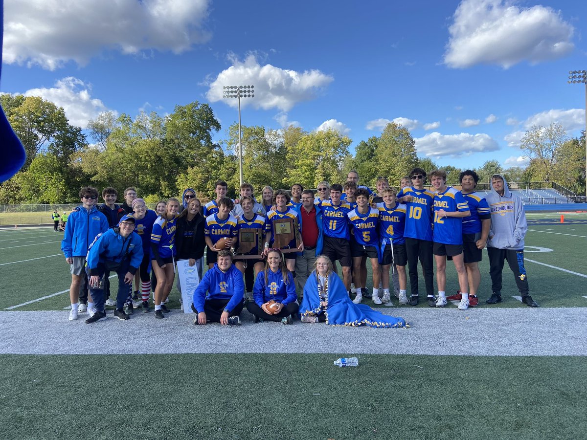carmelathletics's tweet photo. Unified Flag Football headed to the State Championship game for the first time! https://t.co/yYay1zLNCT