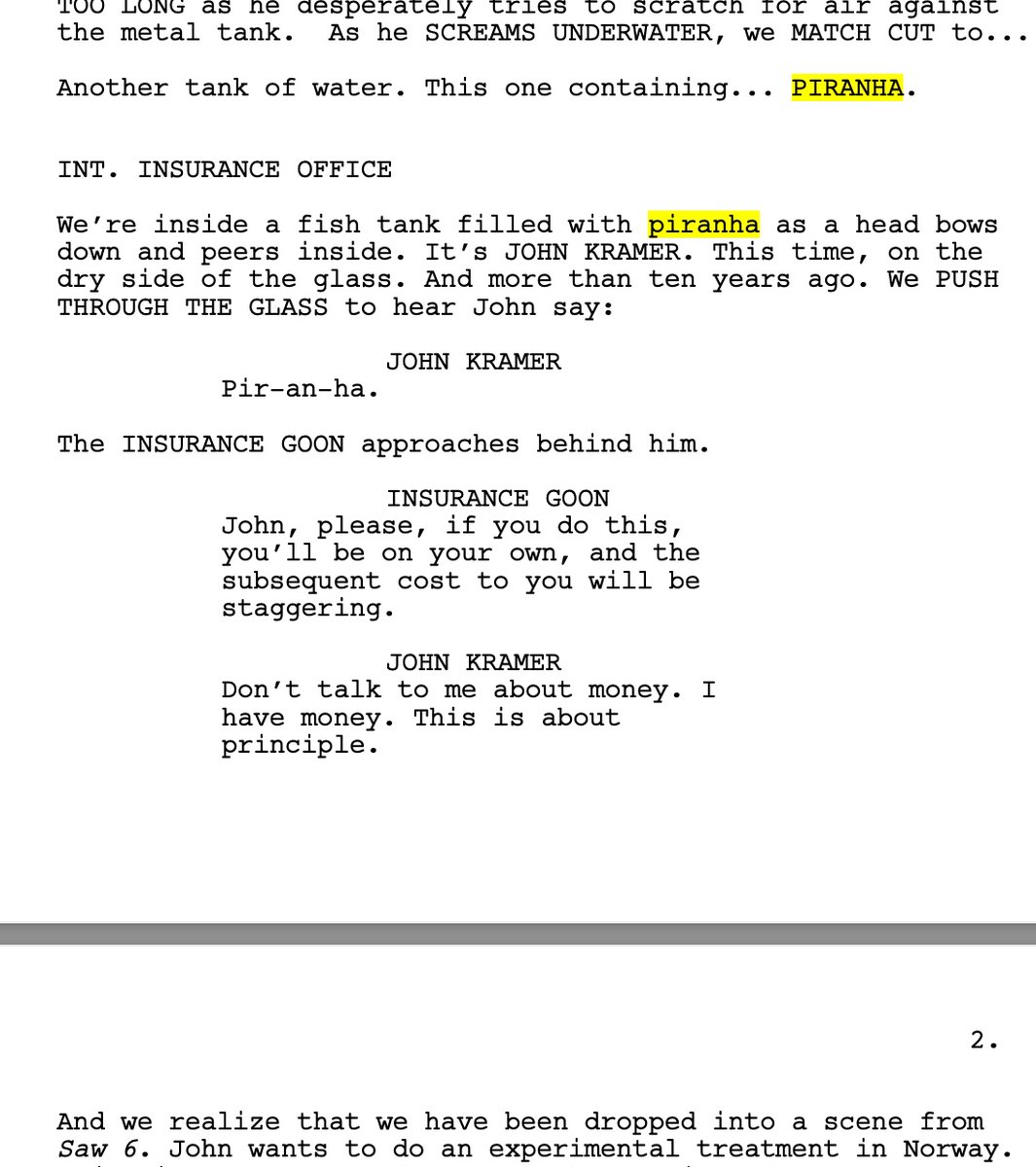 Saw 2003 Script