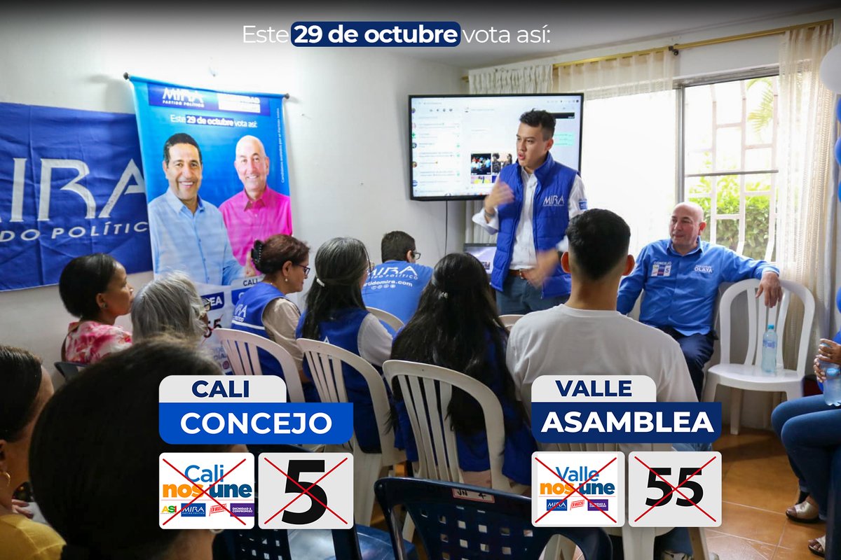 JuanCarlosOlaya's tweet photo. En la Comuna 17 de Cali, conversamos sobre la labor del @PartidoMIRA y los logros que alcanzamos durante mi tiempo como concejal de la Ciudad de Cali en beneficio de los ciudadanos. Discutimos temas como el impulso al bilingüismo, mejoras en el transporte con ascensores https://t.co/nOTn8n3DMC