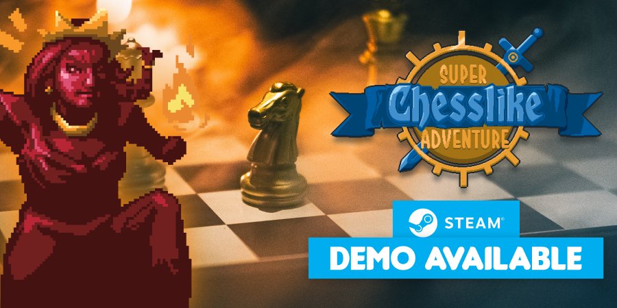 Super Chesslike Adventure - DEMO OUT NOW! tweet media