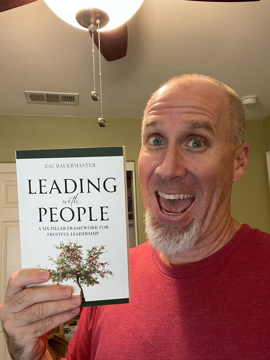 Hey, @ZBauermaster! My copy arrived today. Can’t wait to dive in! #LeadWithPeople