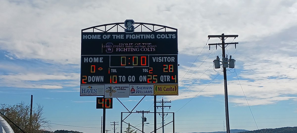 PrepRedzoneNM's tweet photo. As always, the scoreboard tells the tale. https://t.co/FolTRT7QpA
