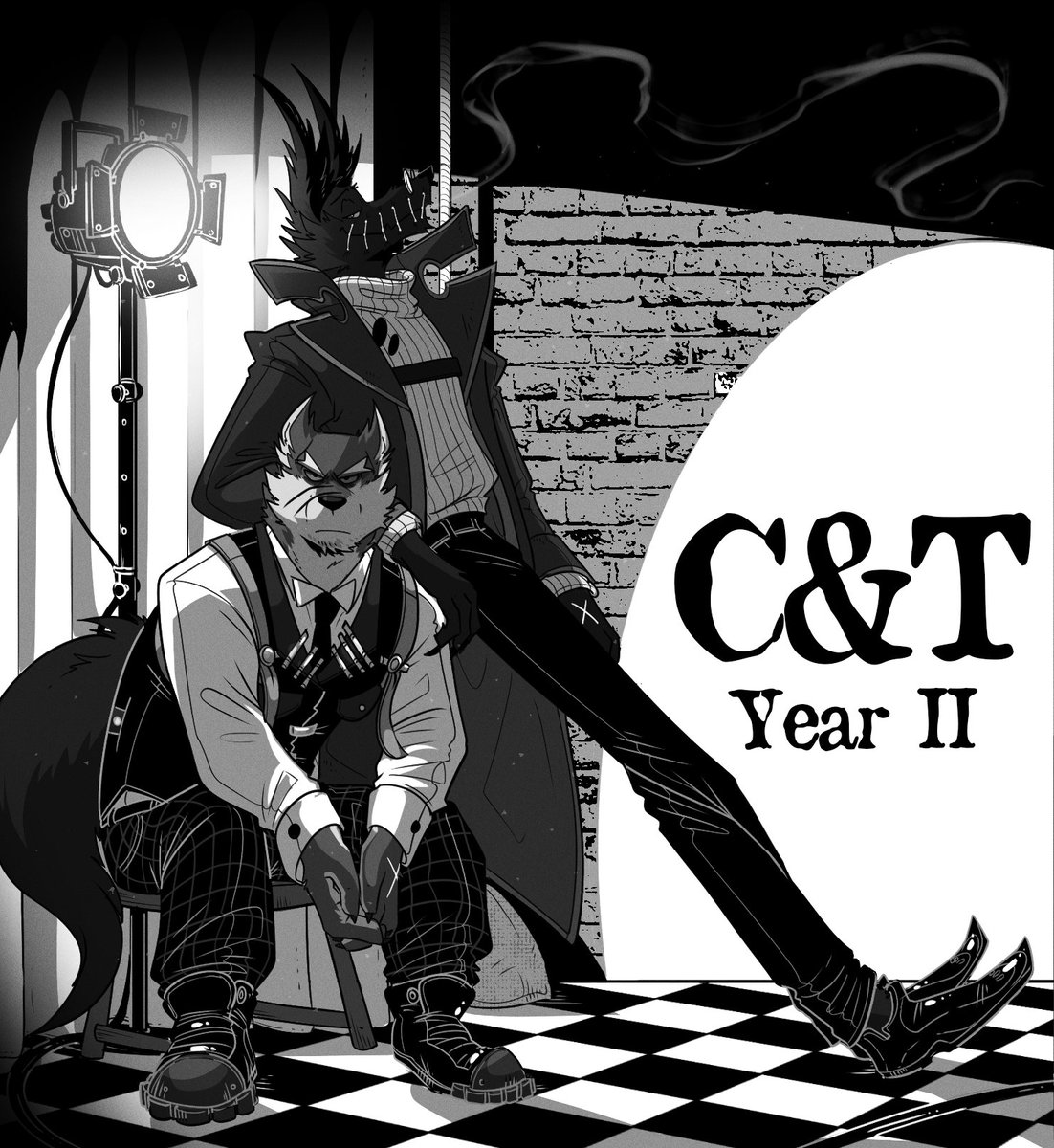 CandTComic's tweet photo. Happy Two Year Anniversary, investigators. 

We look forward to the next case. https://t.co/frCodcm0HF