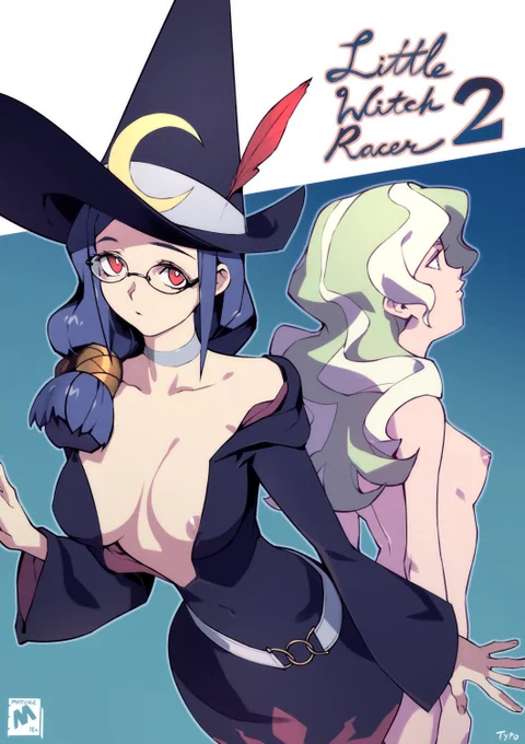 Today I unleash upon your souls and loins, Little Witch Racer 2! 