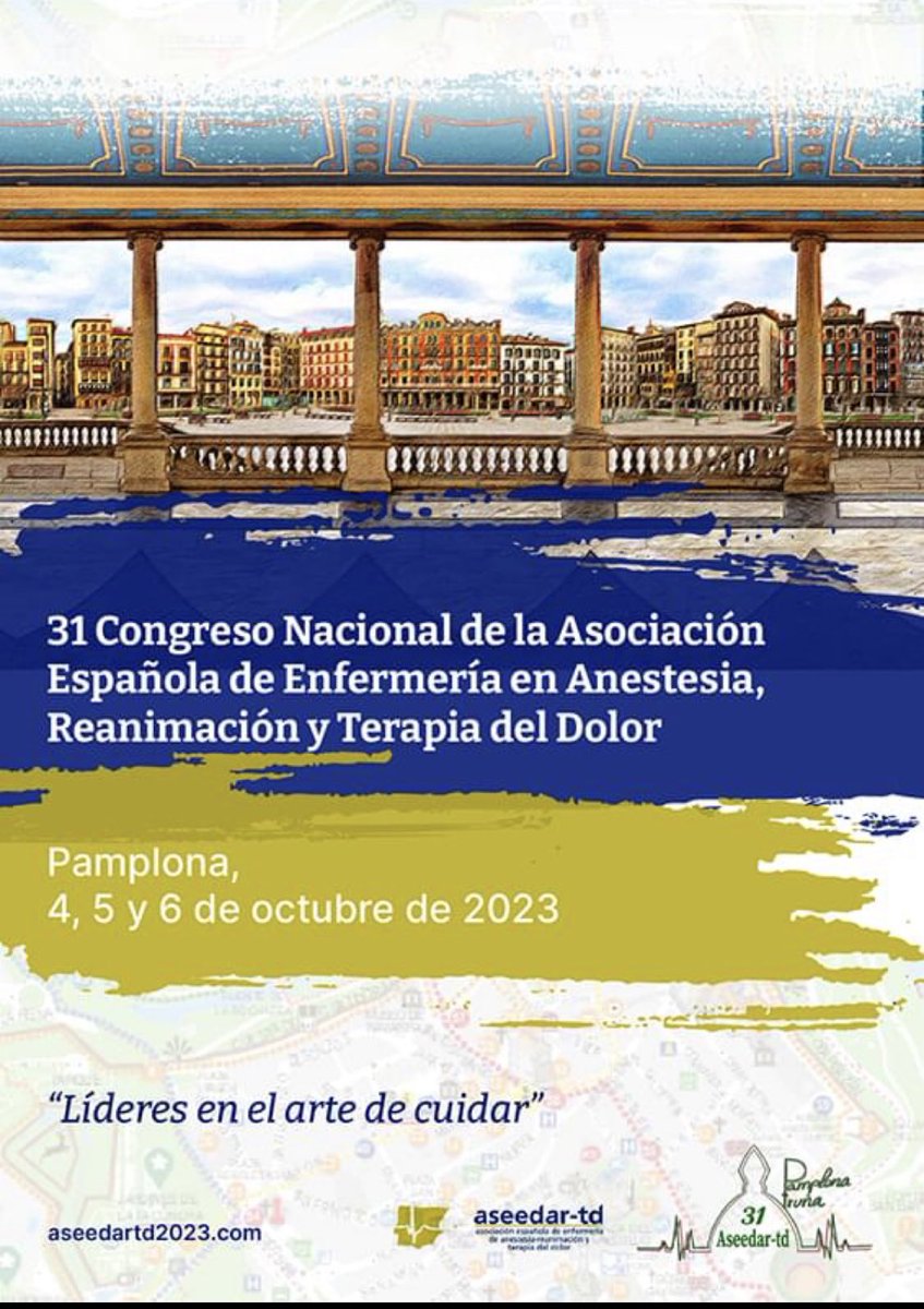 Ana (@analuquegallar2) on Twitter photo 31 Congreso Nacional de la Asociación Española de Enfermería en Anestesia, Reanimación y Terapia del Dolor. La experiencia del paciente quirúrgico en la consulta de la enfermera de anestesia durante un programa de Prehabilitación <a href="/aseedar_td/">aseedar.td</a> <a href="/hospitaldelmar/">Hospital del Mar</a> 31 Congreso Nacional de la Asociación Española de Enfermería en Anestesia, Reanimación y Terapia del Dolor. La experiencia del paciente quirúrgico en la consulta de la enfermera de anestesia durante un programa de Prehabilitación <a href="/aseedar_td/">aseedar.td</a> <a href="/hospitaldelmar/">Hospital del Mar</a>