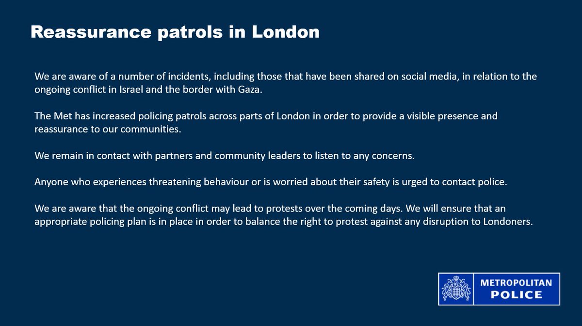Metropolitan Police (@metpoliceuk) on Twitter photo 