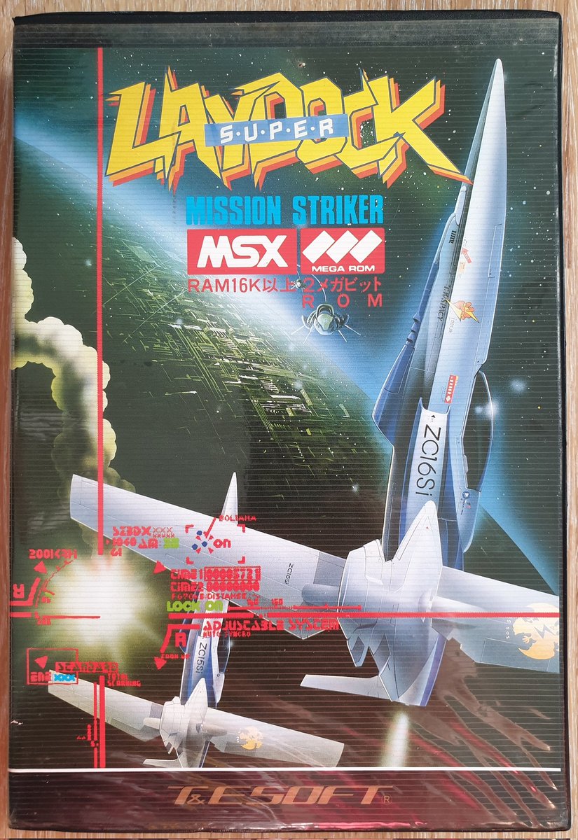 JulianDemiautte's tweet image. Je sais que je l'ai déjà dit, mais que Super Laydock soit un jeu MSX1 reste pour moi une dinguerie.
Et en plus il se joue a 2 en simultané! Il était ou quand je me tapais des daubes en K7? 😭
#MSX #TESoft #Laydock #SuperLaydock #スーパーレイドックミッションストライカー