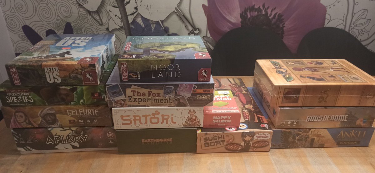 MichaelMaschke1's tweet photo. Heute nochmal Nachschlag in Essen. #boardgames #SPIEL23 https://t.co/6hym6Q5J1h