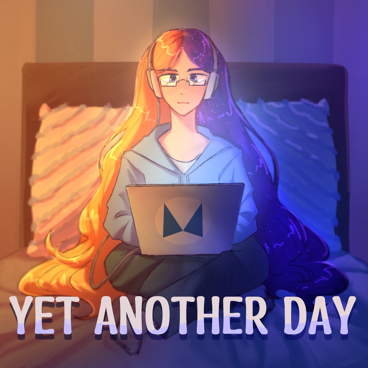 🎶 NEW ALBUM 'Yet Another Day' by @megus_music OUT NOW! Written during COVID-19 lockdowns, the album represents a soundtrack for a day in the life of a person who doesn't leave their home. #digitalfusion #chiptune #funk #synthwave 👇 links below 👇