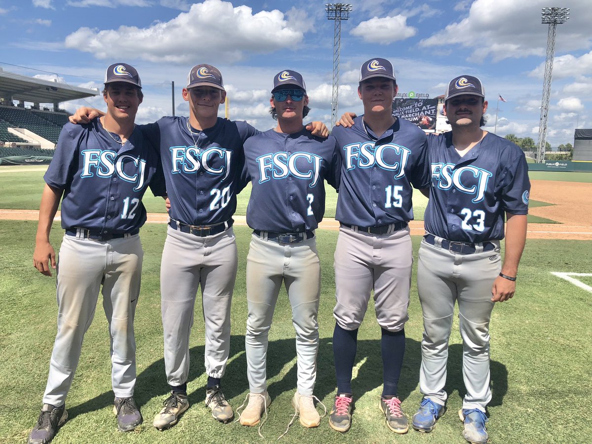 Congrats to our 5 guys selected to the 2023 FCSAA All-Star Game! FSCJ was represented well on the field, helping the SunLakes Conference to a 9-6 win

<a href="/RetamozaMatthew/">Matthew Retamoza</a> 1/3, R, RBI
<a href="/BradyEllison4/">Brady Ellison</a> IP, W, 1 R, 1 K
<a href="/Wood_Noah20/">Noah Wood</a> IP, 0 R
@jparadoa24 IP, 0 R
<a href="/WilfordEthan1/">Ethan Wilford</a> IP, SV, 0 R