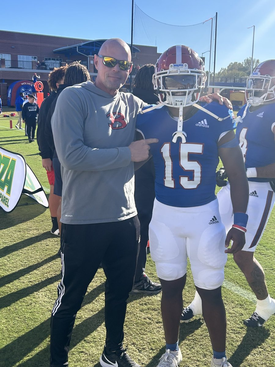 bowdonrecruits's tweet photo. Got to see former Red Devil standout FS @benfortson_ @UWGFootball today. Loved coaching this young man. @HSM_WestGA @GradickSports @NwGaFootball https://t.co/hDlhCXEpGa