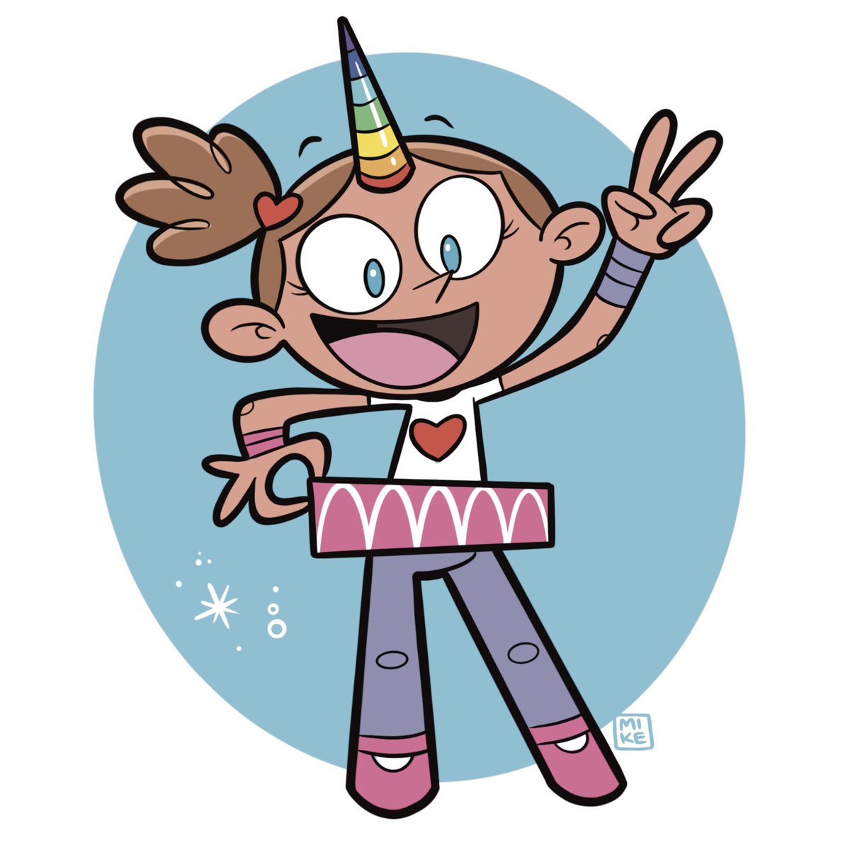 mikehartigan's tweet photo. Look kids!
It’s the girl in the pink frilly dress!
Yay! It’s Super Unicorn Prin-CESS!
#ocOctober #sup #superunicornprincess #oc #originalcharacter #kidlitcomics #mgcomics #middlegrade https://t.co/0Tb1mfZ9me