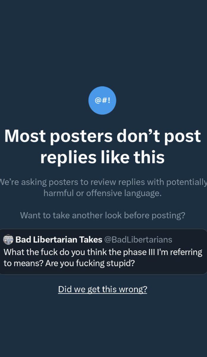 BadLibertarians's tweet photo. @bladeedge861 https://t.co/PdEovOXL6Z