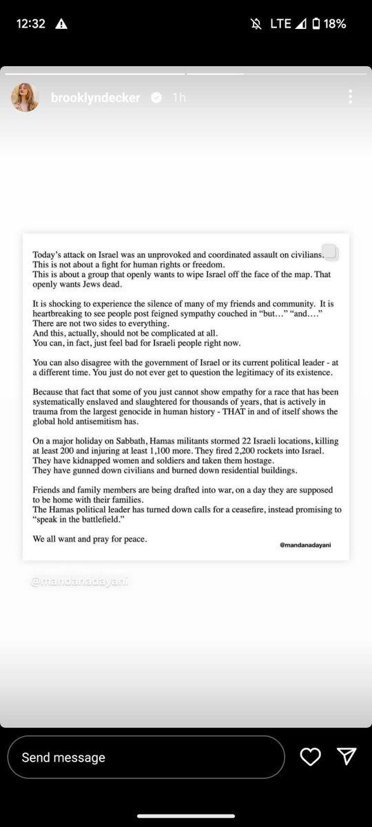 Israel's tweet photo. We will remember those who stood by us on our darkest day. 

Thank you for those of you who have spoken out against the horrors Israelis are currently facing. 

Please help us get the word out. https://t.co/ZgfYiV6hQU