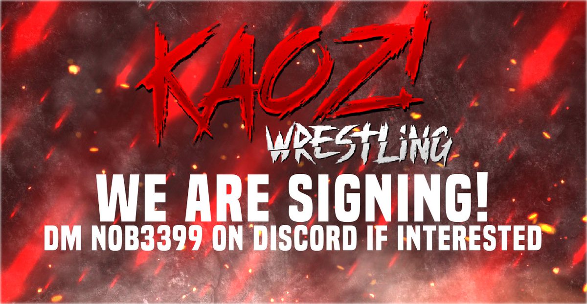 Kaoz! Wrestling tweet media