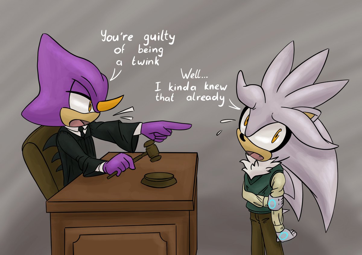Mushroommantis's tweet photo. Day 6 of #EspilverWeek2023 with the theme #verdict 

#espilver #espilverweek #silverthehedgehog #espiothechameleon #sonic #sonicship #gay #yaoi https://t.co/vmQG95H4Yi