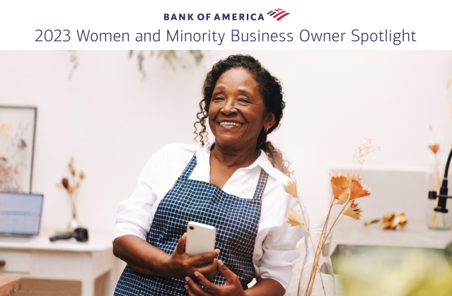 BParikhBofA's tweet photo. .@BankofAmerica's 2023 Women &amp; Minority Business Owner Spotlight takes a pulse on how small business owners are feeling about the year ahead. The report also takes a closer look at the outlook of women and minority entrepreneurs. Read it here: https://t.co/i4zJDW853j https://t.co/WuDx6cFkhR