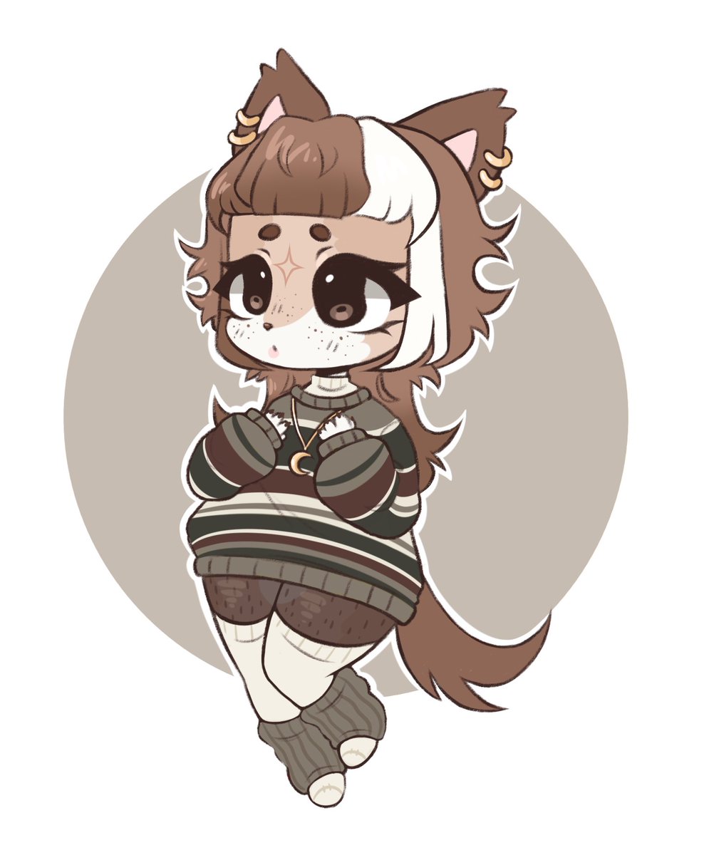 cherubnoli's tweet photo. Cheeb of my sona Cricket <3
#furry #furryart #furryartist #furryartwork #fursona #wolffurry #truesona #anthroart #furrycommunity #furryoc #wolfoc #gremlincore #Chibi #chibiart https://t.co/aiZXOL2MnR