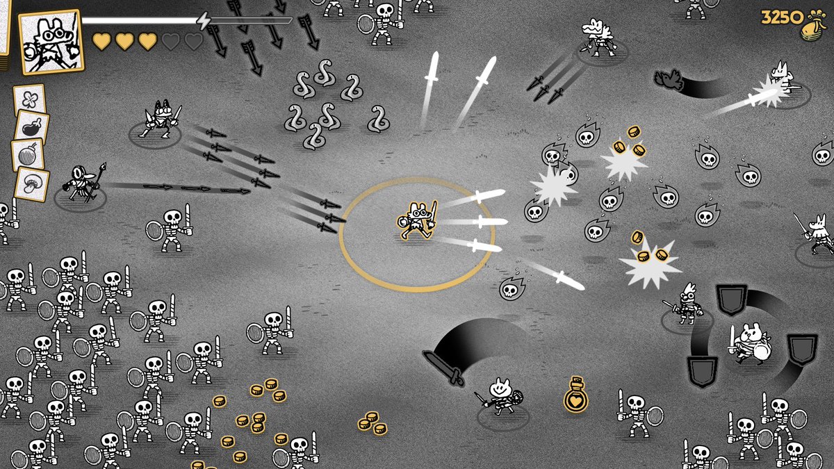 dom2d's tweet photo. Today I set out to quickly mock-up the game I want to make as a Godot learning exercise  

...and then I went a little overboard https://t.co/leysbxgkOh