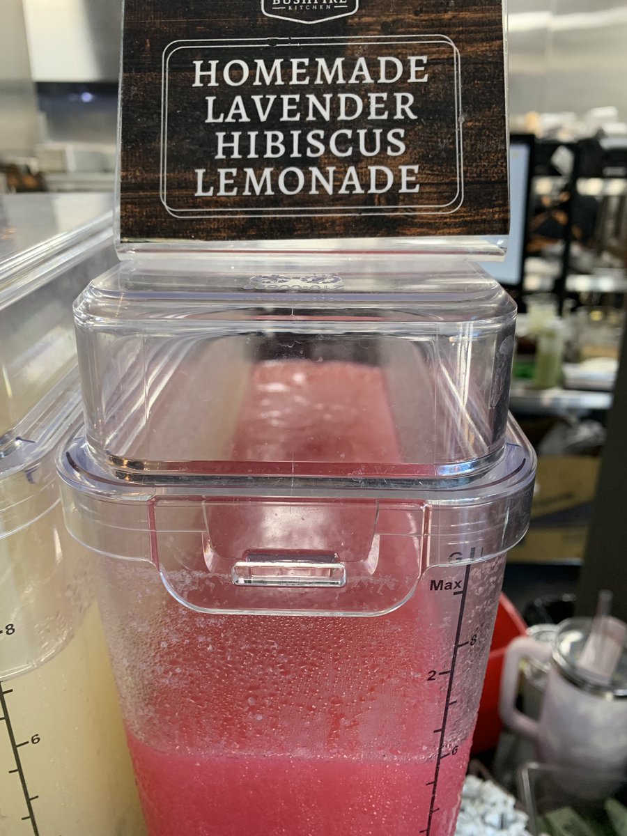 franksgarcia4's tweet photo. Let’s give this place a try.. has some good reviews.. AND if the food is as good as this lemonade.. this is gonna be real good #BushfireKitchen https://t.co/oDiuKH7qmQ