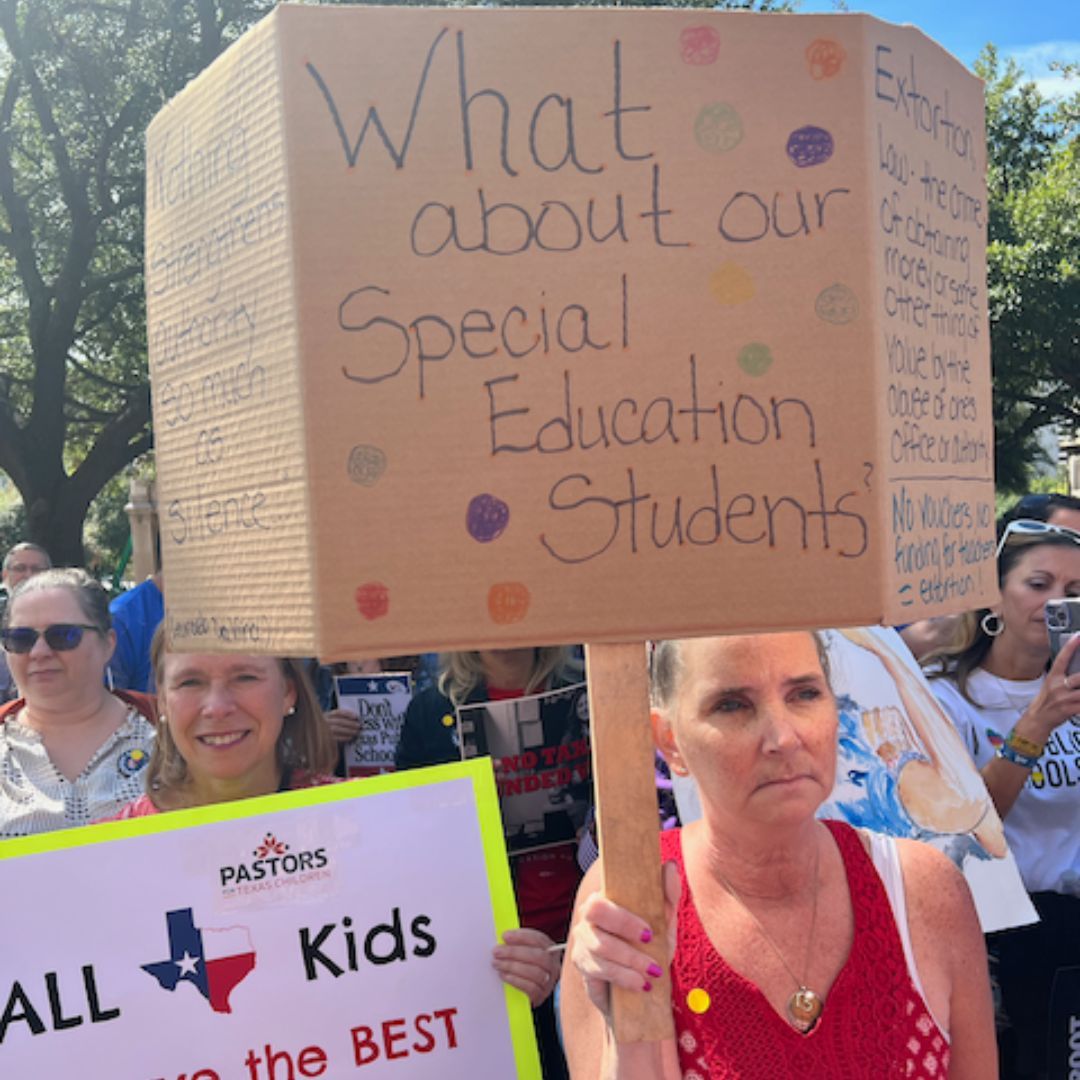 #BootVouchers #SupportPublicSchools #SayNoToVouchers #SavePublicSchools #FundOurSchools #RallyforEducation #TexasKids #SupportSpecialEducation