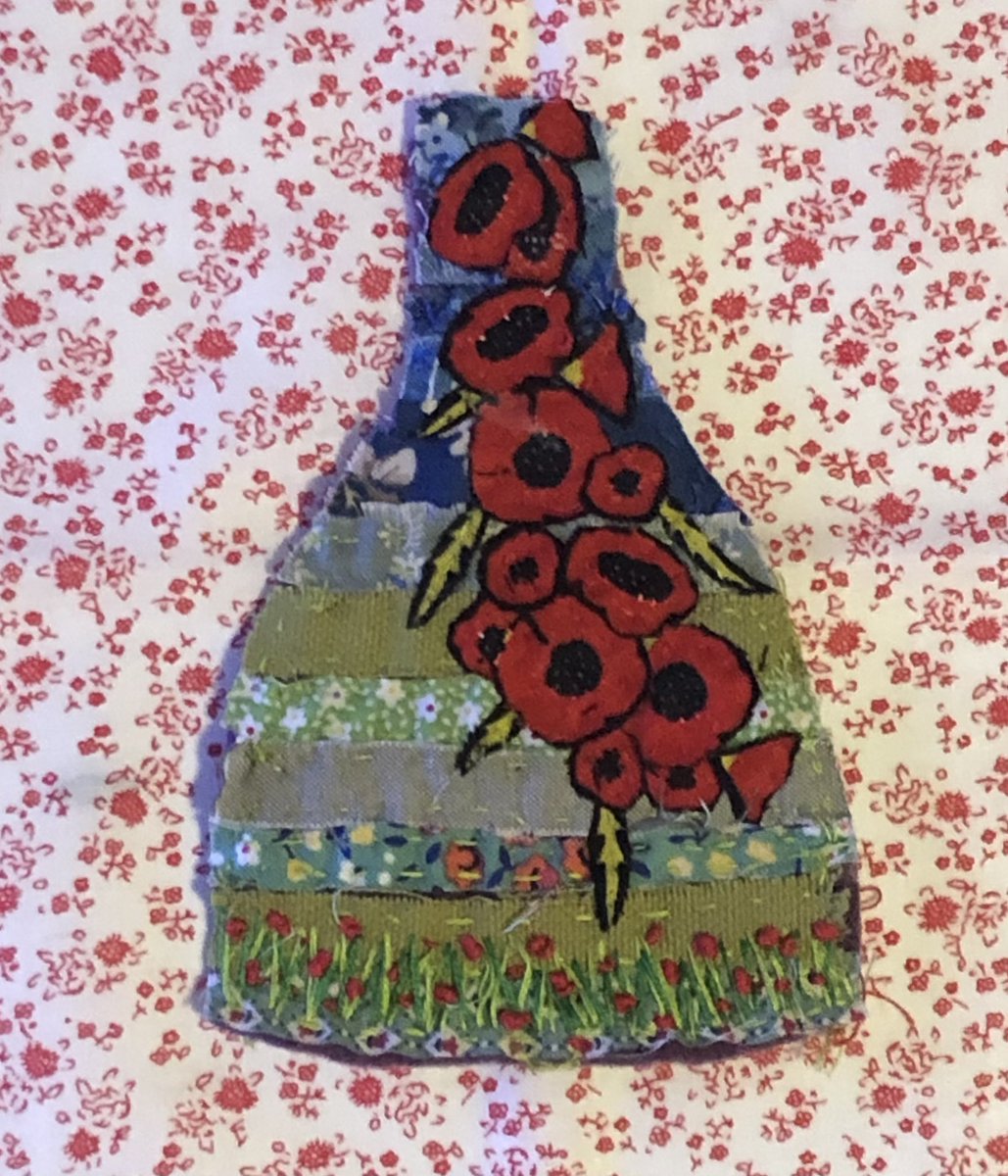 We will Remember Them.
Handstitched bottleoven kiln with Poppy’s.
#poppys #handstitched #bottleoven #stokeontrent #thepotteries #sewing #stitching #textile #madeinBurslem #thesixtowns #Burslem #Tunstall #hanley #stoke #Fenton #Longton #create